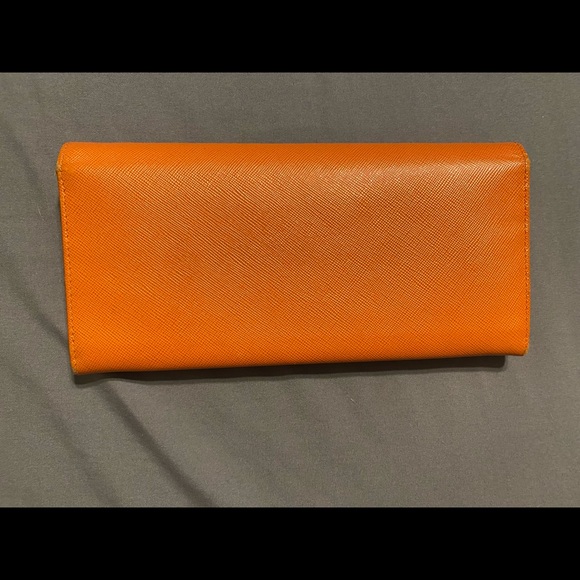 Prada saffiano lux leather continental wallet - Picture 2 of 5